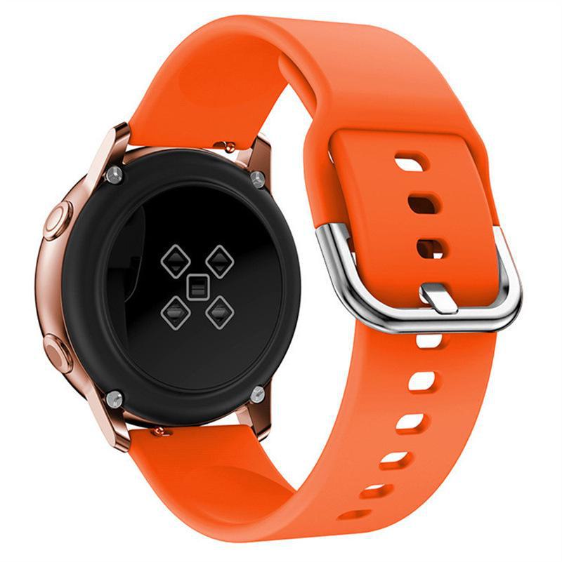 Compatible Silicone Strap for Huawei GT2/GT3 & Samsung Watches, 20/22mm Quick Release, Watch5 Strap