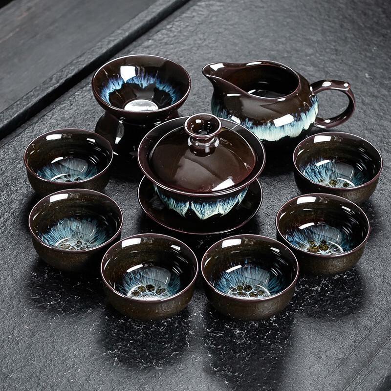 Ting Le Simple Ceramic Gongfu Tea Set