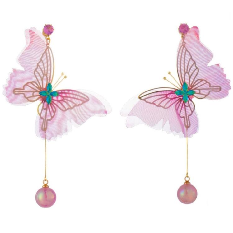 

Butterfly Earrings Pendant Alloy Posts Party Wedding Jewelry Accessories 1