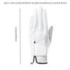 Golfhandschuhe Golf Soft Sticky Cuff Rutschfester Griff Leder Linke Hand Mesh-Handschuh