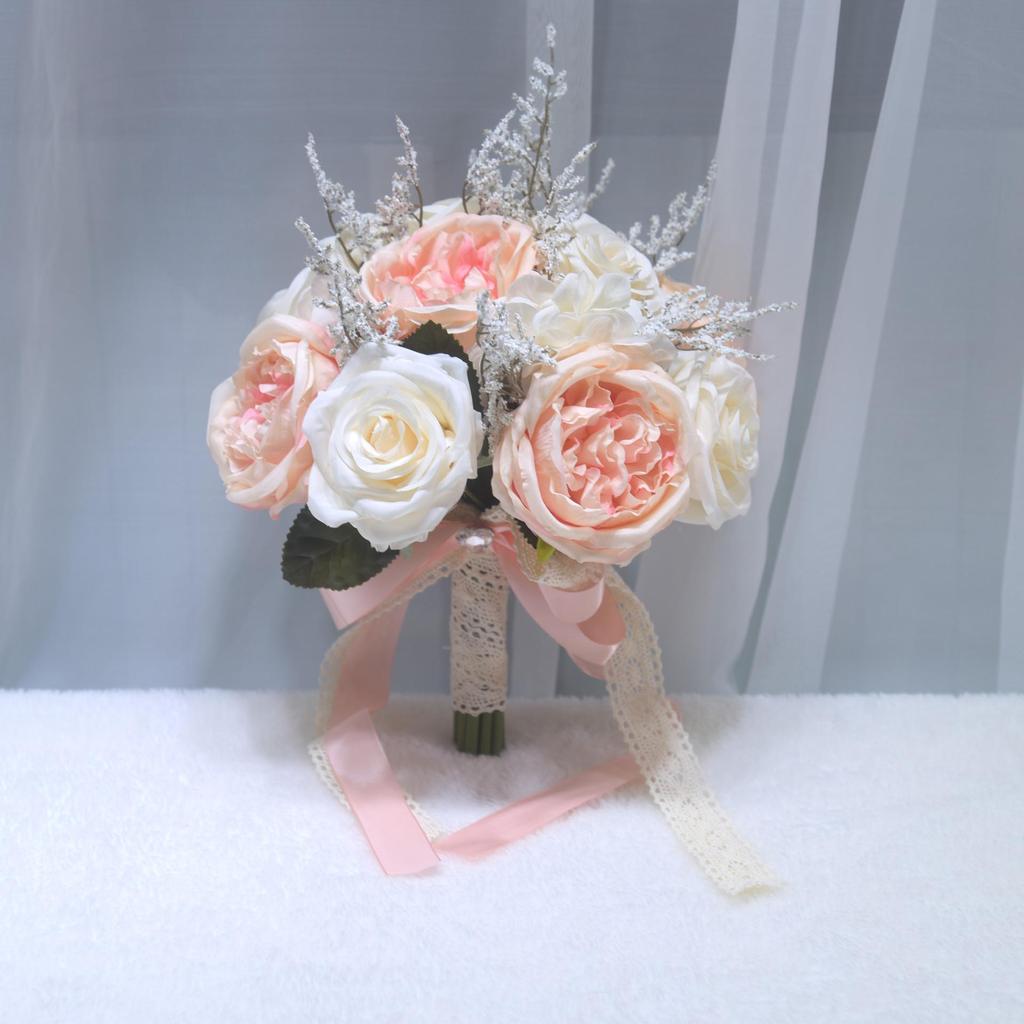 166-Piece Rose Bouquet for Weddings, Proposals, and Photography – Artificial Flowers for Brides and Bridesmaids