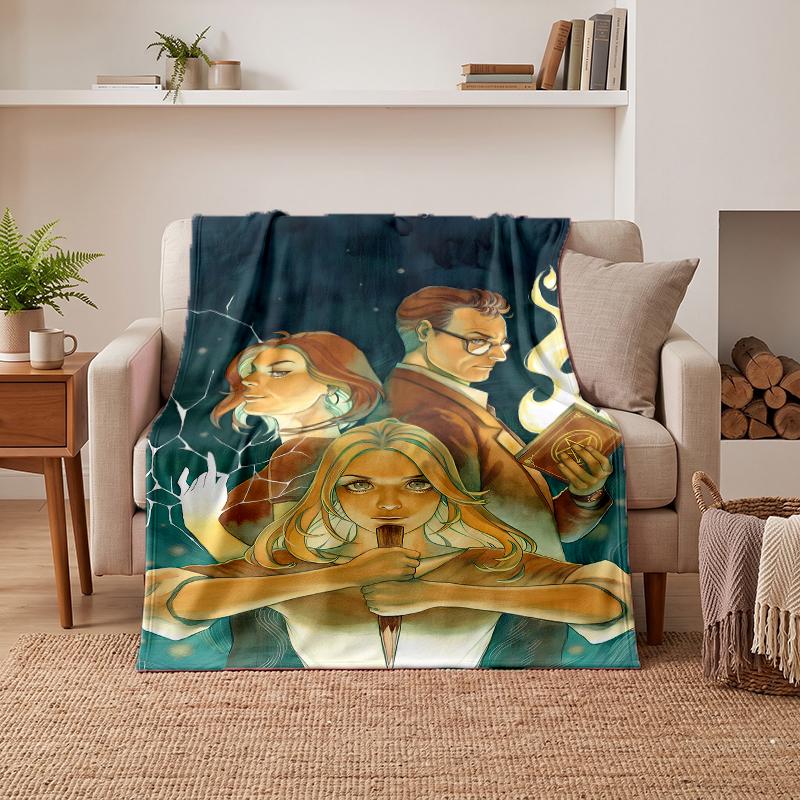 Buffy the Vampire Slayer Soft Warm Flannel Blankets Comfortable Blanket for Home Decoration Gifting