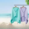 Beach Towel Swimming Bath Towel Portable Towel Outdoor Travel Shawl Cloak for Beach Bathing