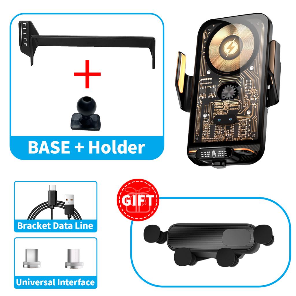 Car Mobile Phone Holder  for MG 5 MG5 GT EV 2025 2025 2025    Charging GPS Bracket Navigation Stand Auto Accessories