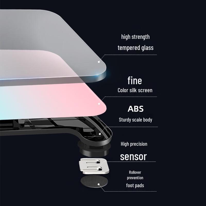 BORO LCD Gradient Electronic Weight Scale (CN Version)