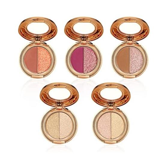 Палитра теней для век Duo Eyeshadow 2 Color Makeup Palette Палитра теней для век 3 г (05#)