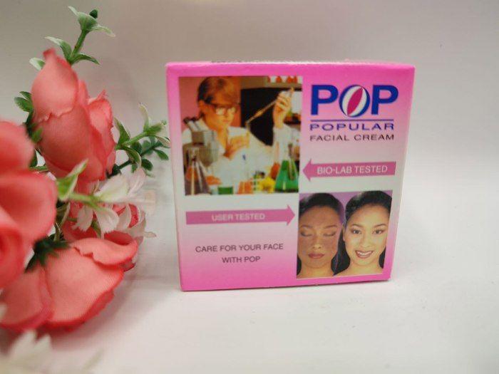 Crème Visage Anti-Imperfections - POP - 50 Ml - Non Comédogène - Tous Types De Peau - Vitamine E