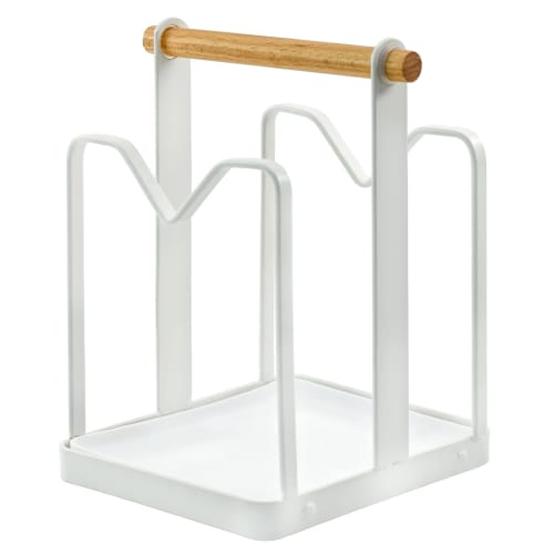 

VANRA Pot Lid Stand, Ladle and Cutting Board Stand, Ladle Rest, Spoon Pad, Kitchen Tool Holder, Knife and Lid Rest, Convenient Heat-Resistant Storage