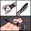Leather Auto Emblem Keychain High Quality Key Ring For Citroen C3 C5 C5X C4 e-C4 X e-C3 C-Elysee Berlingo C1 C-Crosser C6 C2 AIR