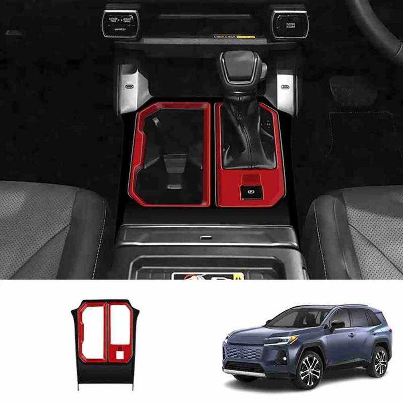 Car Interior Accessories For Toyota RAV4 2026 RHD Gear Shift Panel Frame Trim Sticker Car Gear Shift Panel