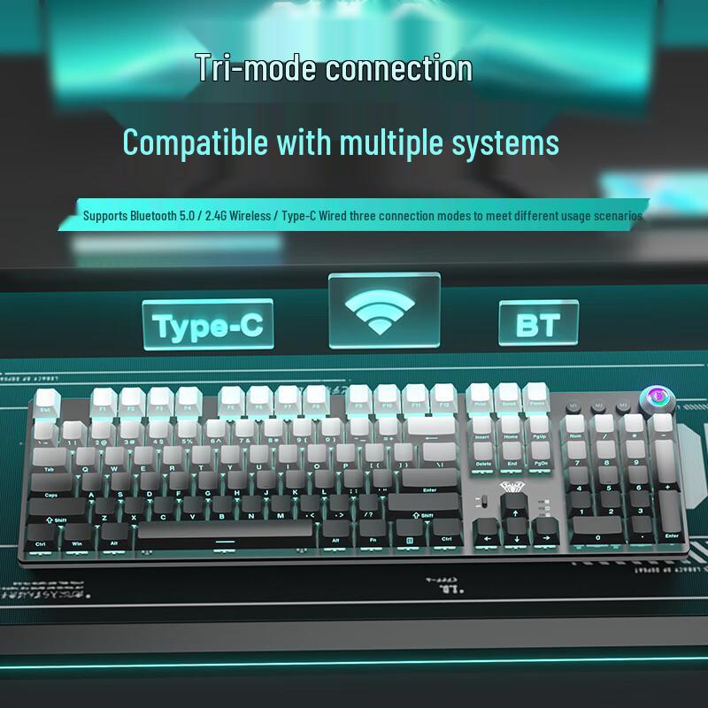 AULA F2088Air Wireless Mechanical Keyboard