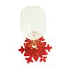 4PCS Christmas Snowflake Shaped Cup Mat Anti-Skid Table Placemat Coaster Xmas Holiday Decor