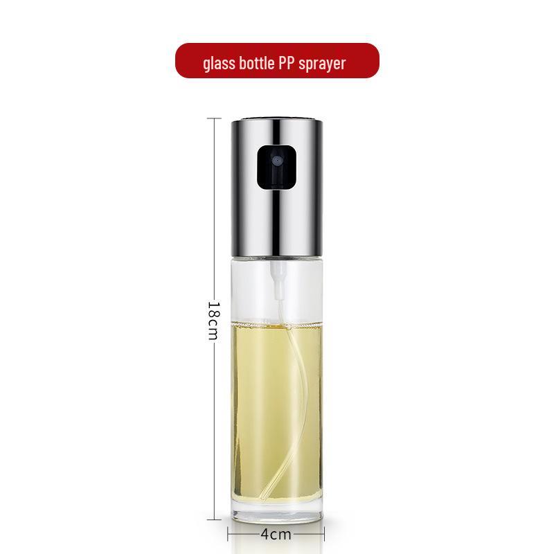 304 Stainless Steel Glass Oil Sprayer for Kitchen & BBQ