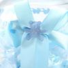 Lot de 30 jolies boîtes à bonbons en forme de biberon, bleues, pour la décoration d'événements, de baptêmes et de fêtes.