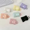 Soft Heart Earphone Bag Balletcore Bluetooth Headset Earphone Case Headphone Storage Bag  Gifts