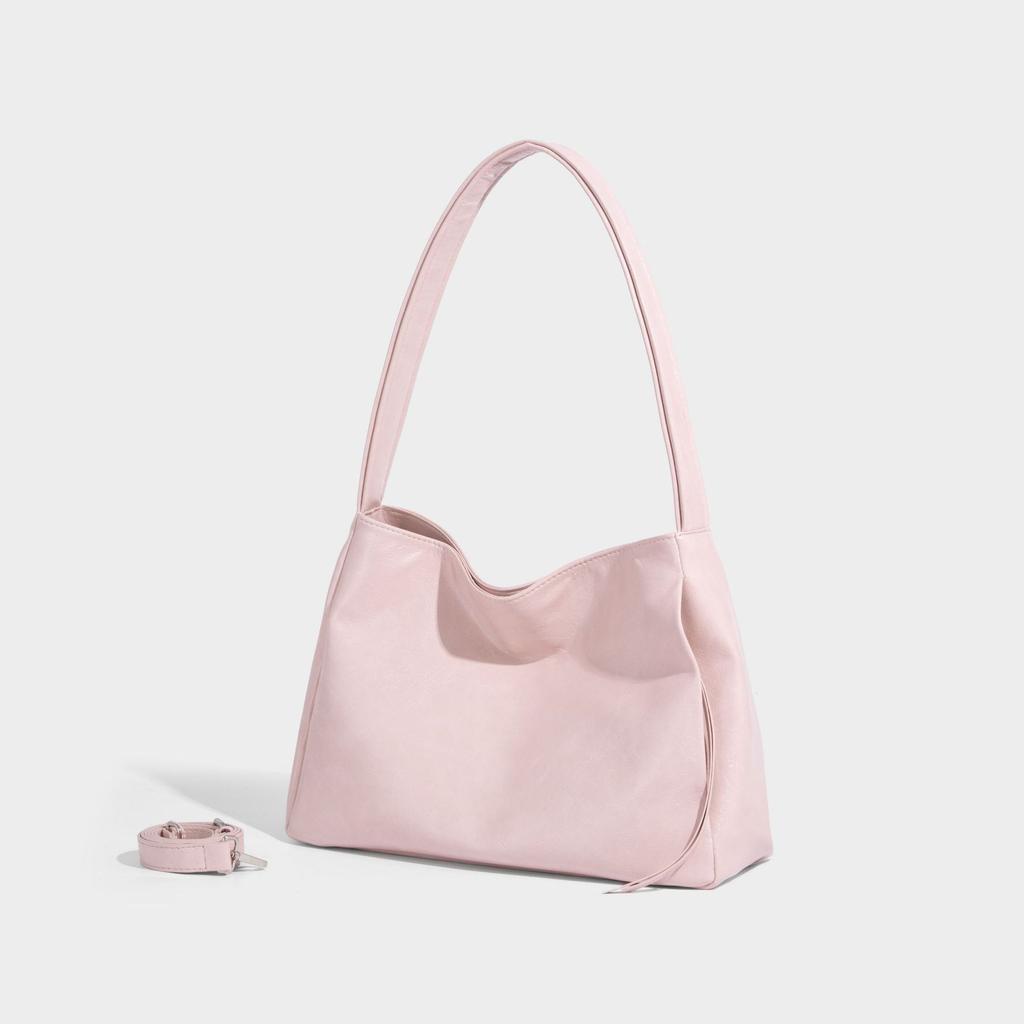 Korean Style Large Capacity Underarm Bag for Women 2025 New Fashion Commuter Shoulder Bag High-end Casual Tote Bag