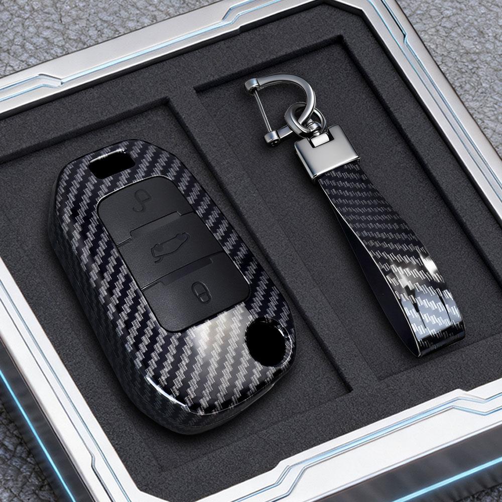 

Abs Car Flip Key Case Cover Shell For Peugeot 208 308 408 508 2008 3008 4008 5008 For Citroen C3 C4 Cactus C6 C8 Accessories