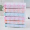 100% Cotton Baby Hand Towel, 25x25cm, Kindergarten Hook Square, Absorbent Single Yarn.