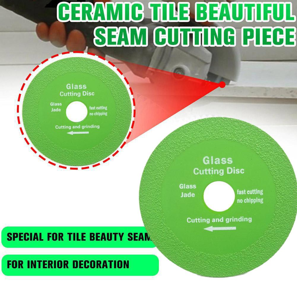 Glasschleifscheibe Jade Kristall Weinflaschen Schleifen 100*20mm Schneiden Anfasen Trennscheibe Glas U9W0