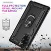 Case and Tempered Glass - Samsung - Note 20 - Black - Shockproof - Scratch Resistant