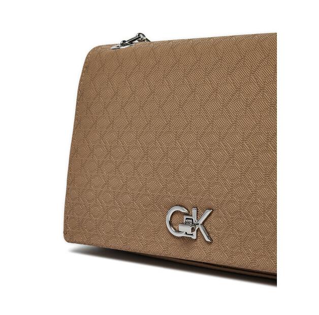 Bag Calvin Klein Calvin Klein Ck Medium Conv Shoulder Bag_Mono K60K613138 Brown