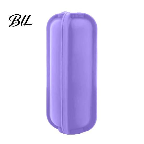 Boîte de rangement polyvalente Support à tacos en silicone de qualité alimentaire, Conception à boucle rabattable Boîte à outils de cuisine flexible pour burrito, Boîte de manipulation des aliments étanche pour