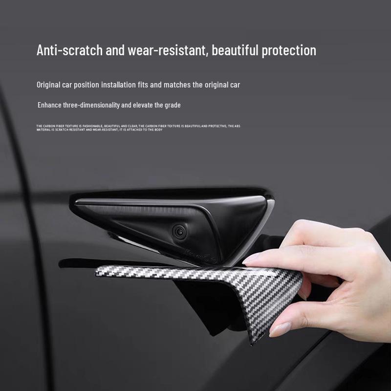 Tesla Model 3/Y Sidokamera & Skärmkant Skyddskåpa