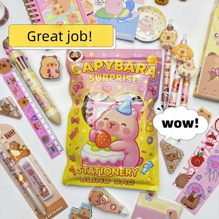 Capybara Surprise Set 6–8, Stationery, Back To School