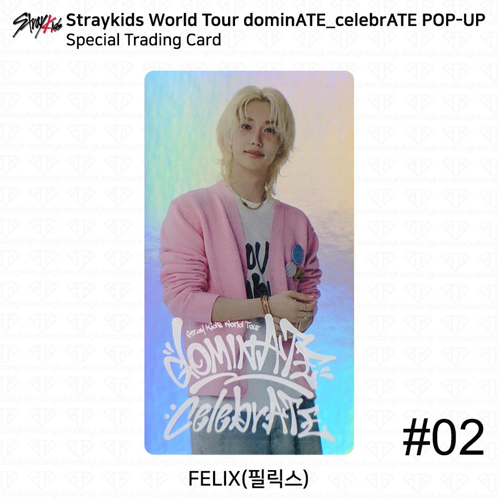 

Stray Kids Мировой тур DominATE CelebrATE POP-UP Специальная торговая карта KPOP K-POP Felix #2