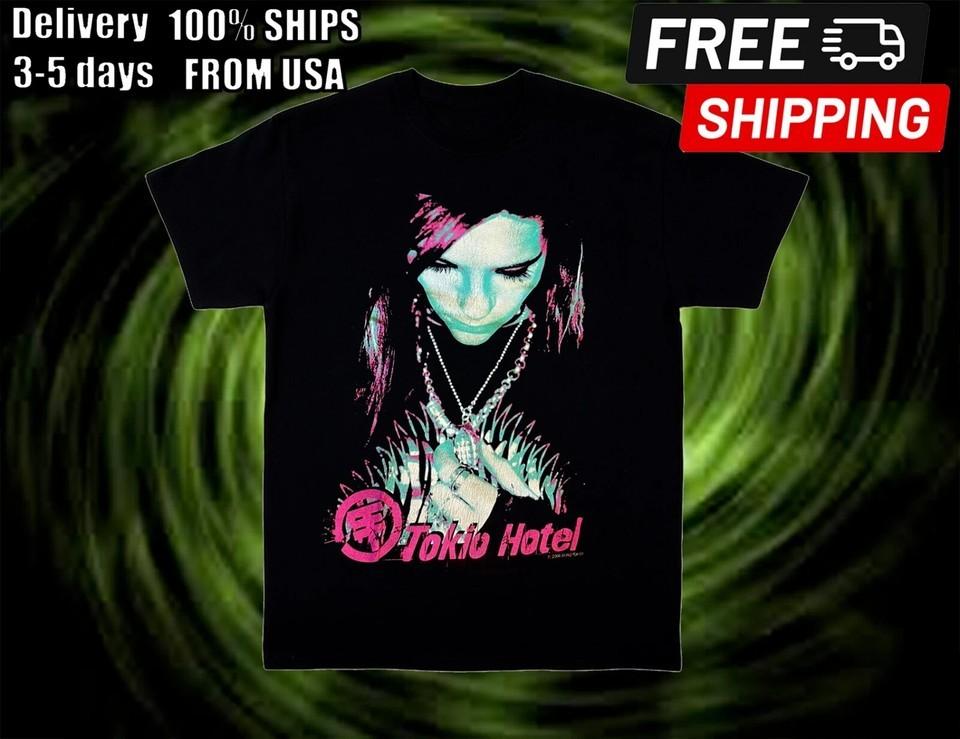 Hot Tokio hotel Band Cotton T Shirt black s4xl nl1664 Unisex T-Shirt L