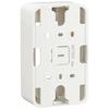 Panasonic Cosmo Series Wide 21 Exposure Expansion Box for 3 Outlets Round White Height 48mm WVC7003W