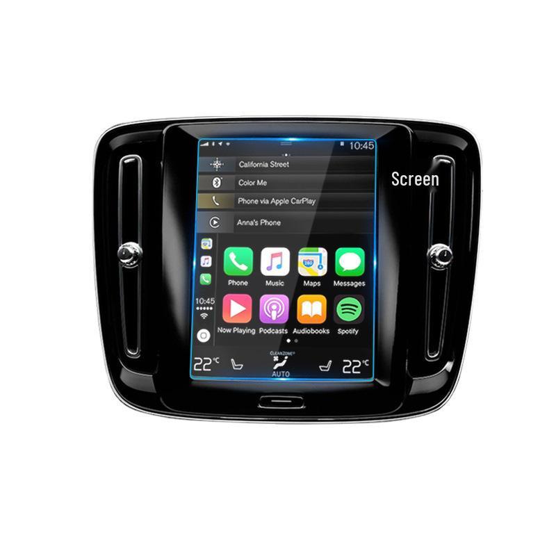 Volvo XC40, V40, and S60L Navigation Screen Protector Dashboard Film for 26 Models