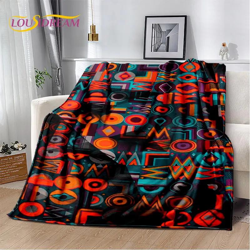 Bohemia Nordic Persia Series Soft Plush Blanket,Flannel Blanket Throw Blanket for Living Room Bedroom Bed Sofa Picnic Cover Kids