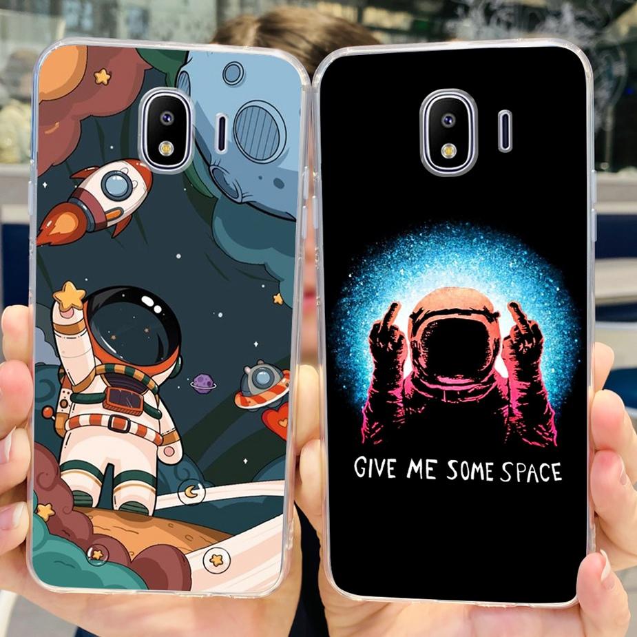 For Samsung Galaxy J4 2018 Case SM-J400F Luxury Clear Silicone Soft TPU Phone Case For Samsung J4 Plus J4+ J415F Back Cover Capa