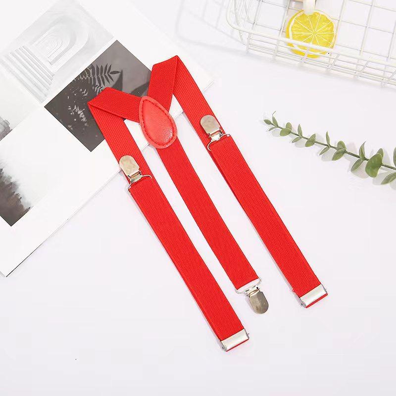 Direkter Erwachsener Einfarbiger Strapsgürtel, Universell für Männer und Frauen, Drei-Clip-Riemen, Elastischer Gummiband-Clip.