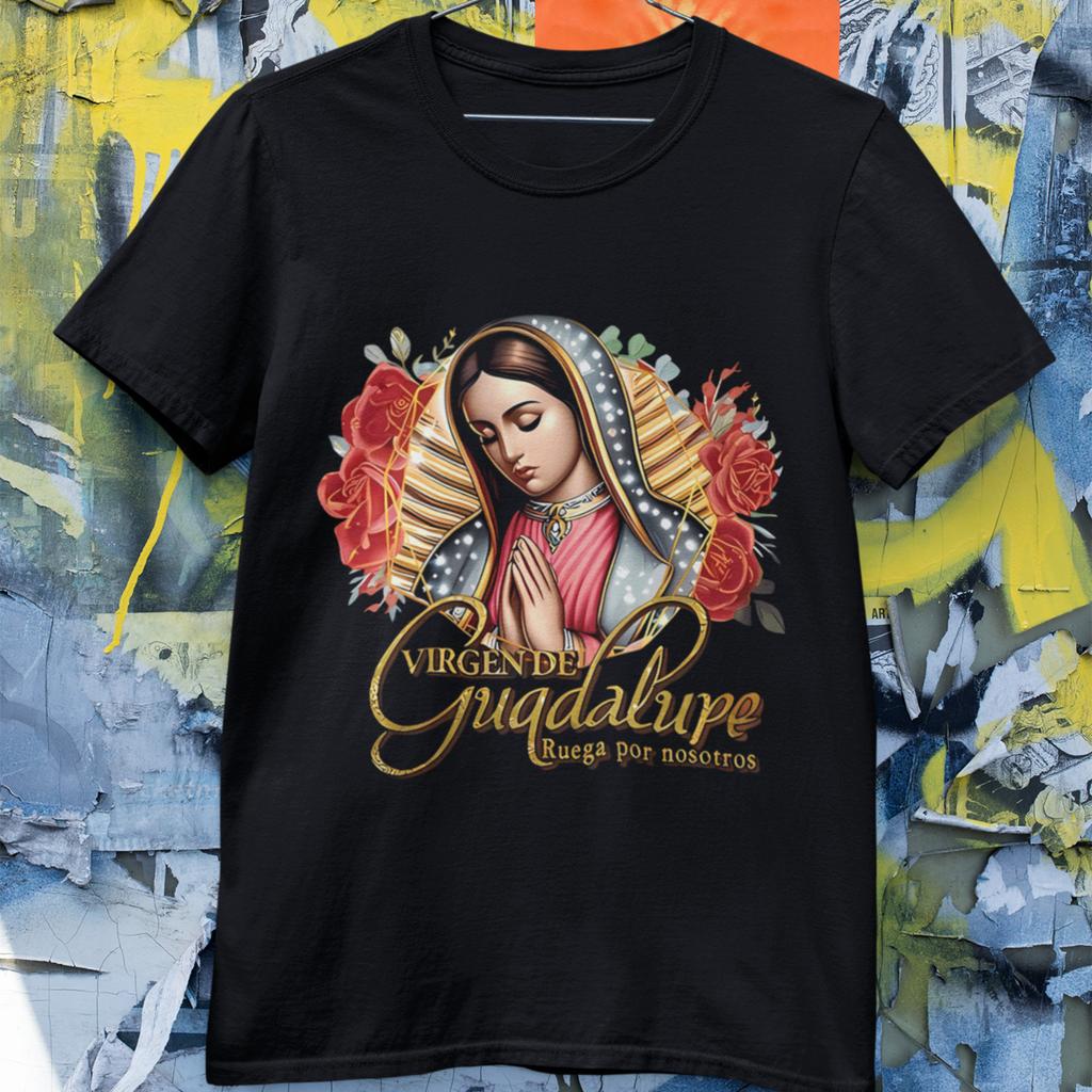 Our Lady of Guadalupe Shirt, Catholic Religious Graphic Tee