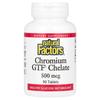 Natural Factors Chromium GTF Chelate 500mcg, 90 Tablets (2-Pack)