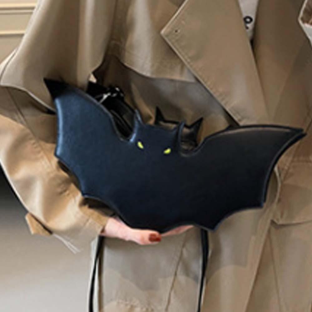 3D Fledermaus Umhängetasche Große Kapazität Kreative Tiergeldbörse Kreative Halloween Handtasche Arbeit