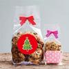 62KD Roll of 500Pcs Christmas Stickers Thank You Cards Gift Box Decorations