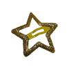 Metal Hairpin Five-pointed Star Hair Clip Girl Barrettes Children Side Clip