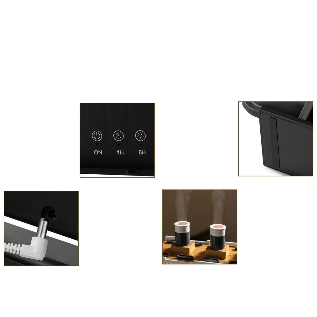 Kreatywny retro statek maszyna do aromaterapii hotelowy biurkowy ultradźwiękowy pierścień dymny rozpylacz meduzy nawilżacz olejku eterycznego