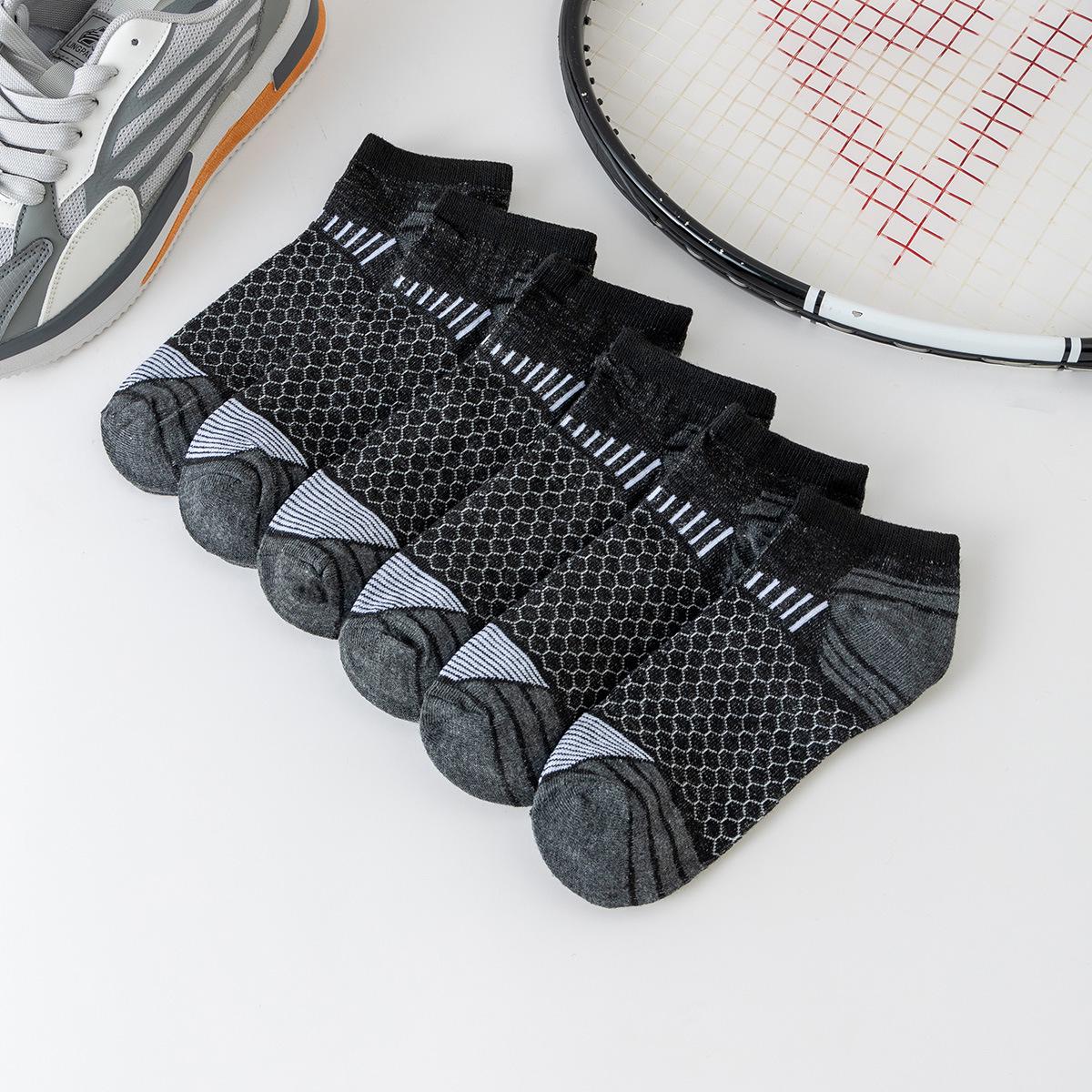 

Men s Breathable Mesh Summer Socks - Casual Sports Style in Black, White, and Gray. One Size