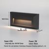 Waterproof LED Step Light for Outdoor Ramps & Corners, Die-Cast Aluminum Plinth Light