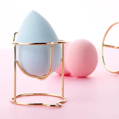 1 buc. drăguță pisică frumusețe ou suport uscător cosmetice machiaj burete tărtăcuță pudră puf rack cutie organizatoare suport raft instrumente de depozitare