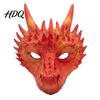 Mascarilla de Espuma Suave para Efectos de Película Dragón Adultos, Cosplay de Halloween 3D Duradera Sin Olor Decoración Festiva Cara Completa Festival, Carnaval Máscaras