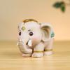 Resin Buddha Statues Set With Guardian Lion And Elephant For Home Decor And Gift Giving