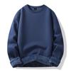 Fashion Sweater Men's New Spring, Autumn and Winter Solid-colour Padded and Thickened Hoodie Tide Couple Round Neck Jacket Tops