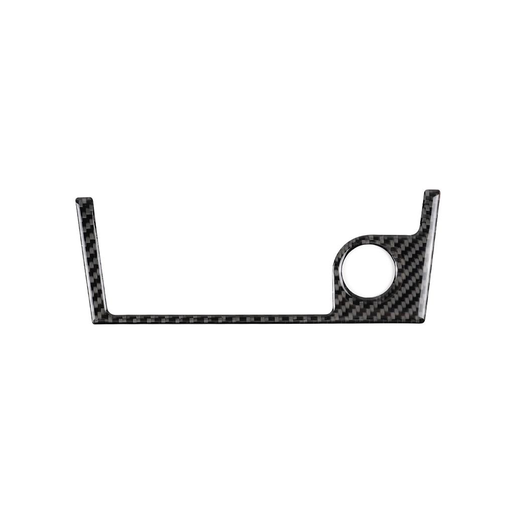 Carbon Fiber Cigarette Lighter Panel Interior Decoration Cover Trim for VW LAVIDA 2015 2016 2017 Car Styling Accessories Sticker