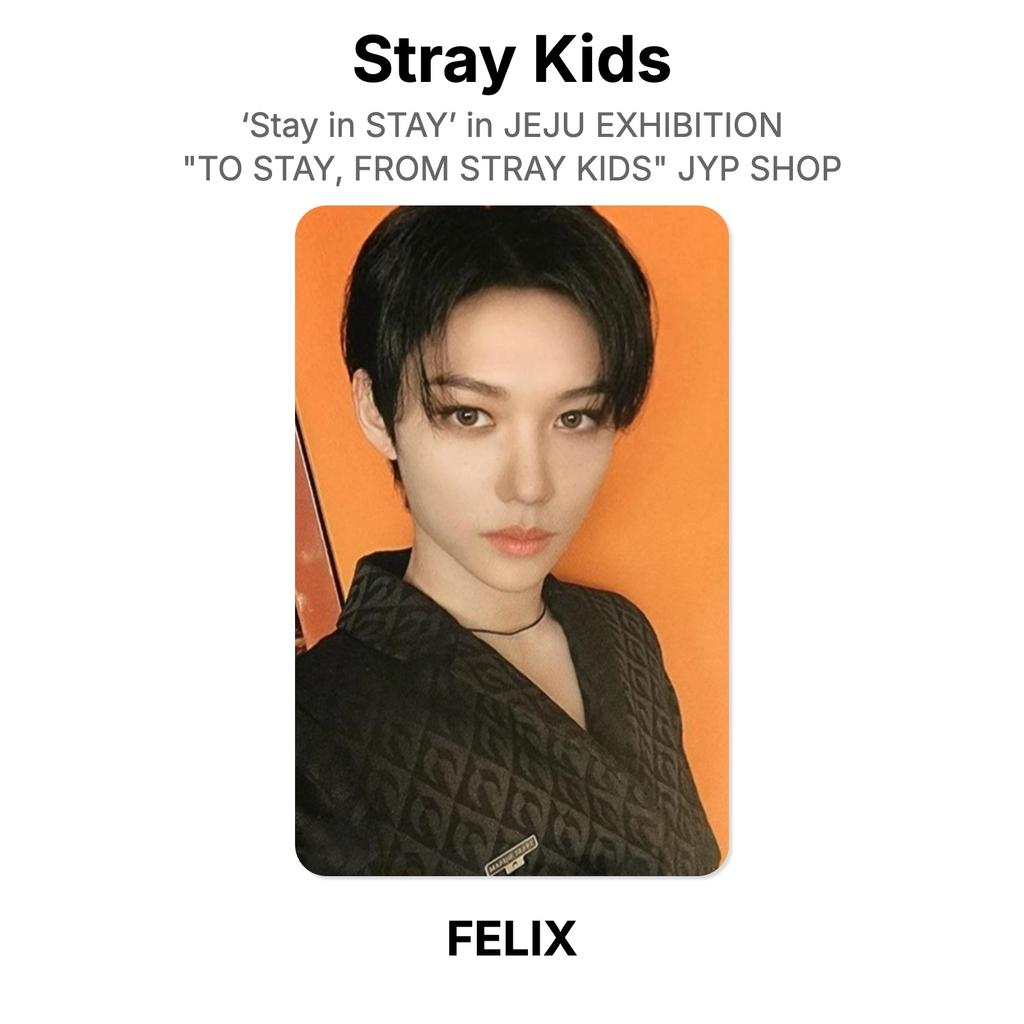 Stray Kids ‘Stay in STAY’ in JEJU EXHIBITION "TO STAY, FROM STRAY KIDS" JYP SHOP Official Photocard