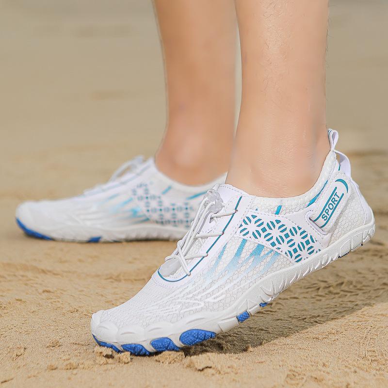 Summer new breathable outdoor quick-drying creek shoes men's lightweight wading shoes couple swimming beach shoes women